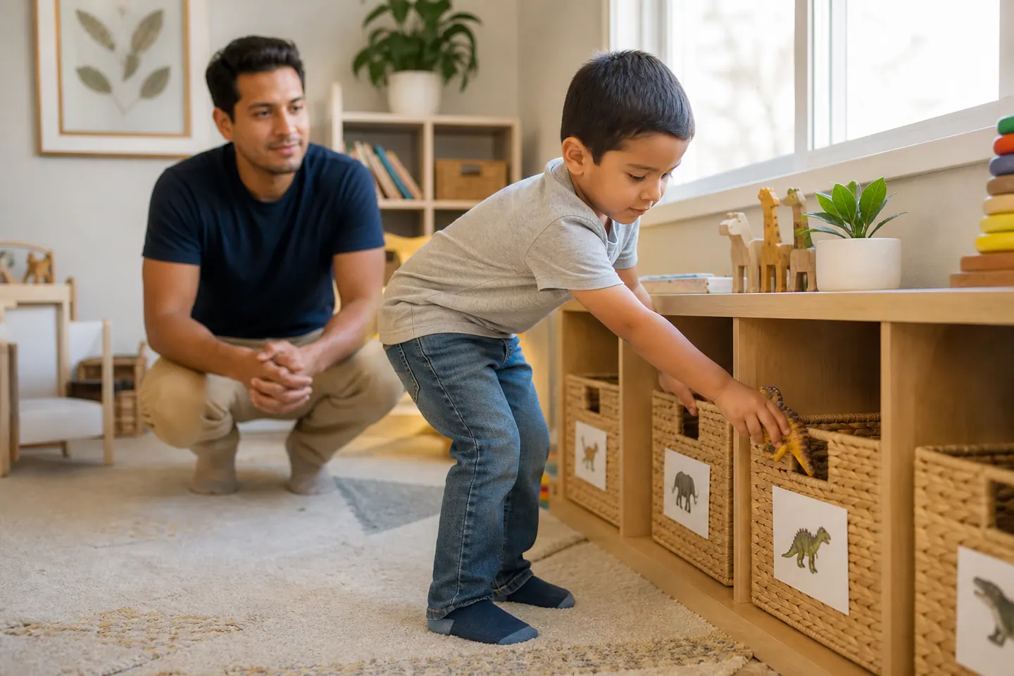 Autonomía infantil: táreas que pueden practicar según su etapa