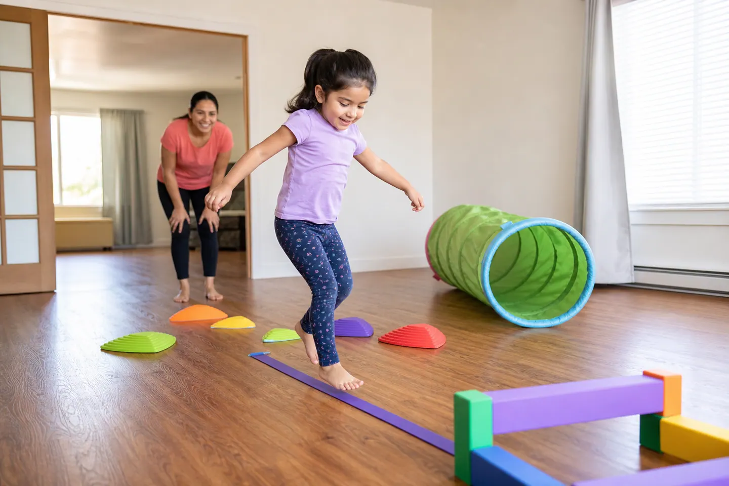 Movimiento, pantallas y sueño en menores de 5 años